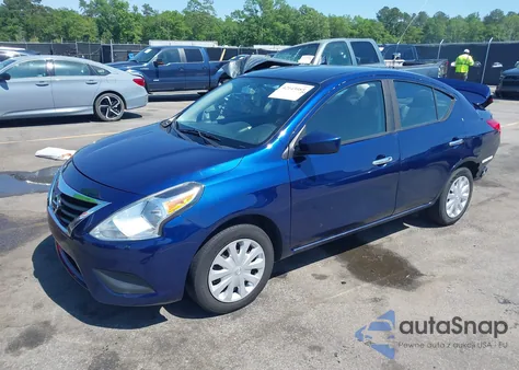 2018 Nissan Versa 1.6 Sv z USA, uszkodzony, nr VIN 3N1CN7AP7JL817458